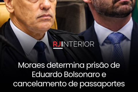 Alexandre de Moraes, , determinou a expedição de um mandado de prisão contra Eduardo Bolsonaro