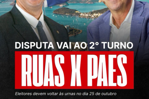 SEGUNDO TURNO:  Agora é a parte em que prendem o Douglas Ruas por envolvimento com a ORCRIM  do GOV. RJ