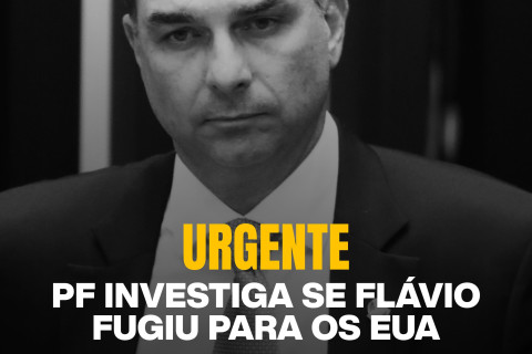 URGENTE: FLAVIO BOLSONARO ACABA DE FUGIR DO PAÍS VIA ARGENTINA EM JATO PARTICULAR