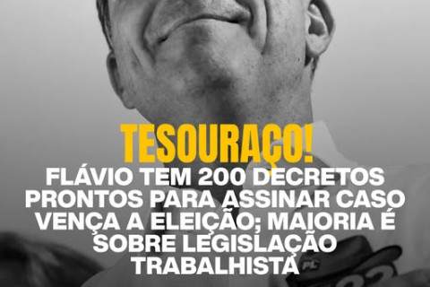 A VINGANÇA QUE FLAVIO BOLSONARO TEM PREPARADA CONTRA A SOCIEDADE BRASILEIRA