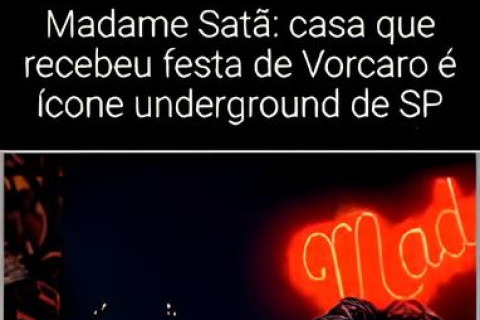 A SURUBA MAÇONICA COM DROGAS NA CASA MADAME SATÃ BANCADA COM DINHEIRO PUBLICO ROUBADO É AUTO EXPLICÁVEL
