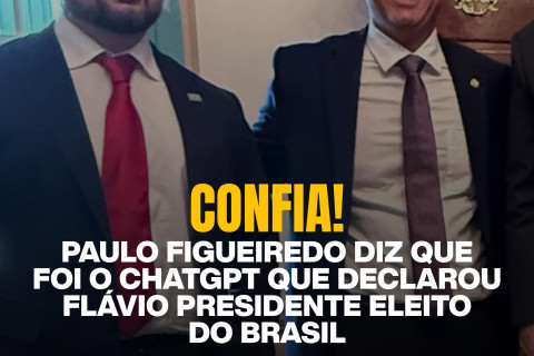 ENTÃO ESSE COMÉDIA DESSE FLAVIO BOLSONARO FEZ UMA CARTA PARA O MUNDO COM O CHAT GPT ?