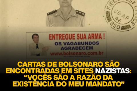BOLSONARO:  Além de Facista é também  Nazista, vejam o que descobrimos