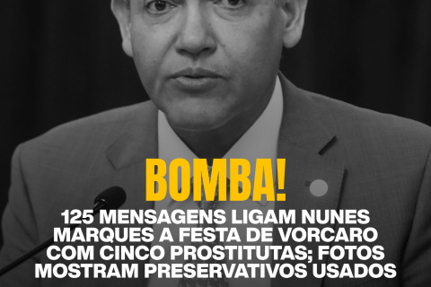 NUNES MARQUES FOI PEGO LITERALMENTE DE PAU NA MÃO E VAI PIORAR MUITO